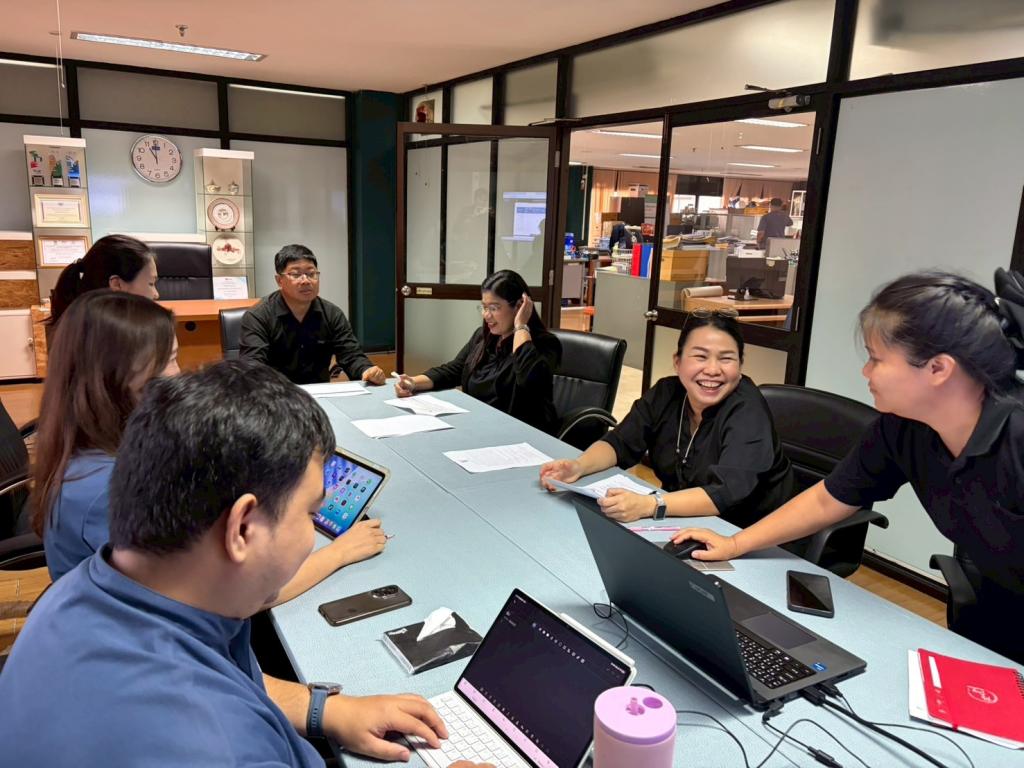 การจัดทำแผนปฏิบัติการด้านส่งเสริมคุณธรรม จริยธรรม ของ กอ.กสอ.