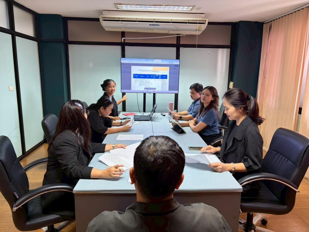 การจัดทำแผนปฏิบัติการด้านส่งเสริมคุณธรรม จริยธรรม ของ กอ.กสอ.