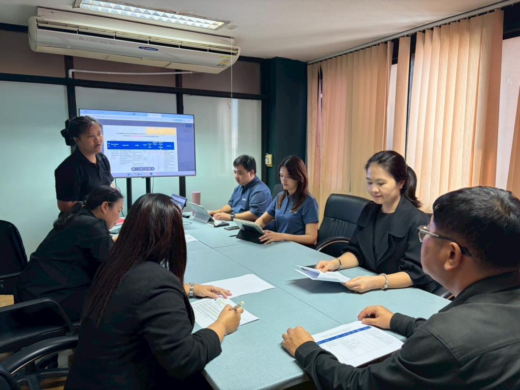 การจัดทำแผนปฏิบัติการด้านส่งเสริมคุณธรรม จริยธรรม ของ กอ.กสอ.