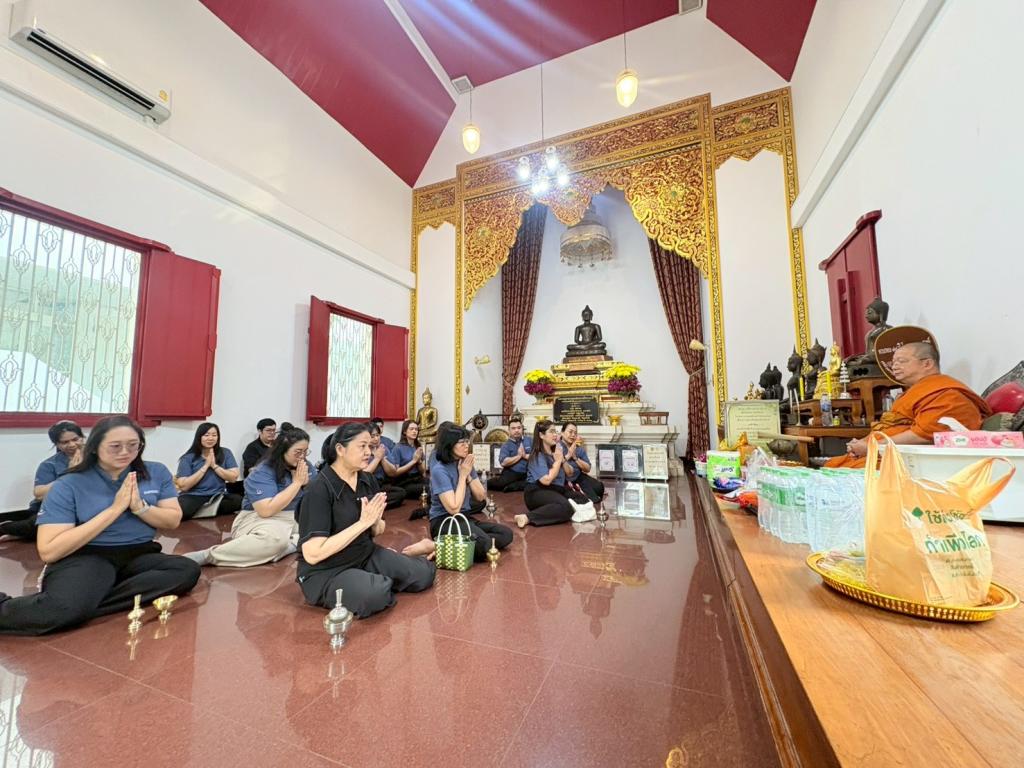 กิจกรรม "ปฏิบัติตนตามหลักธรรมทางศาสนาศรัทธาของชาว กอ.กสอ."