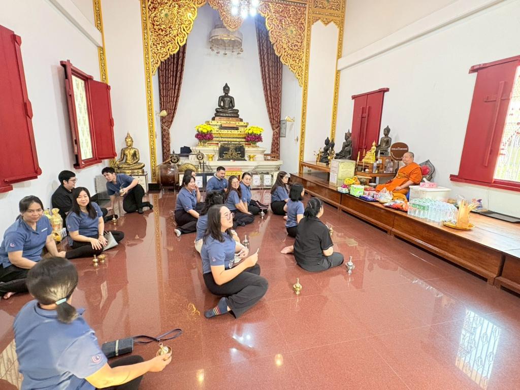 กิจกรรม "ปฏิบัติตนตามหลักธรรมทางศาสนาศรัทธาของชาว กอ.กสอ."