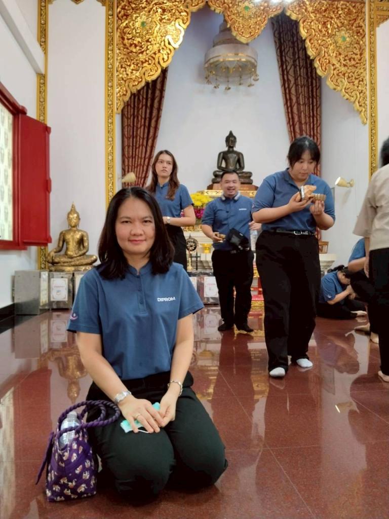 กิจกรรม "ปฏิบัติตนตามหลักธรรมทางศาสนาศรัทธาของชาว กอ.กสอ."