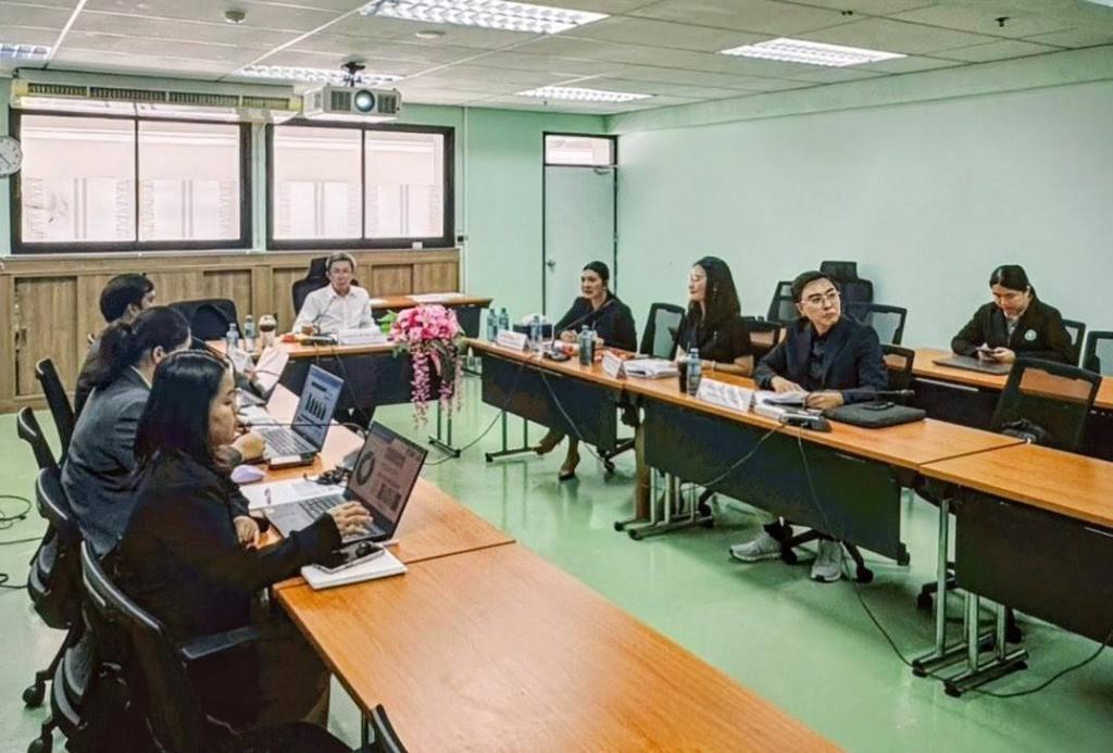 กองพัฒนาเกษตรอุตสาหกรรม ร่วมติดตามผลการดำเนินงานหลักสูตรปัญญ์พัฒน์ ด้านการพัฒนาผู้ประกอบการกัญชาทางการแพทย์