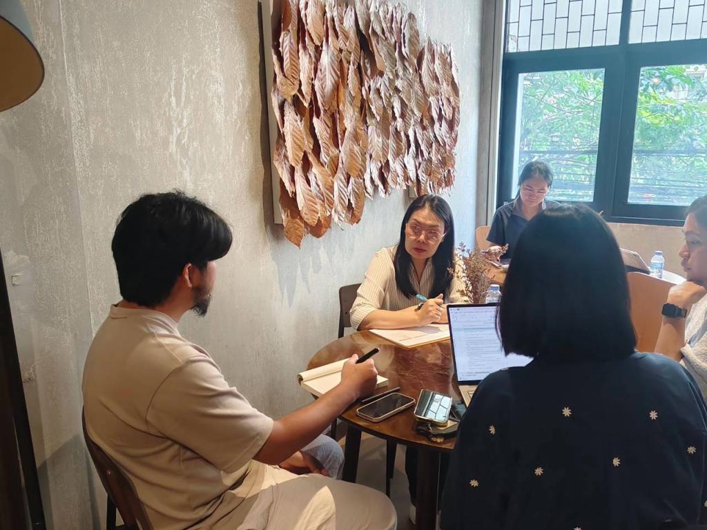 กองพัฒนาเกษตรอุตสาหกรรม ติดตามการตรวจประเมินสังเคราะห์ธุรกิจ ครั้งที่ 1  ณ ร้านแฟร์ ช็อกโกแลต (Fair Chocolate) เขตสัมพันธวงศ์ กรุงเทพมหานคร