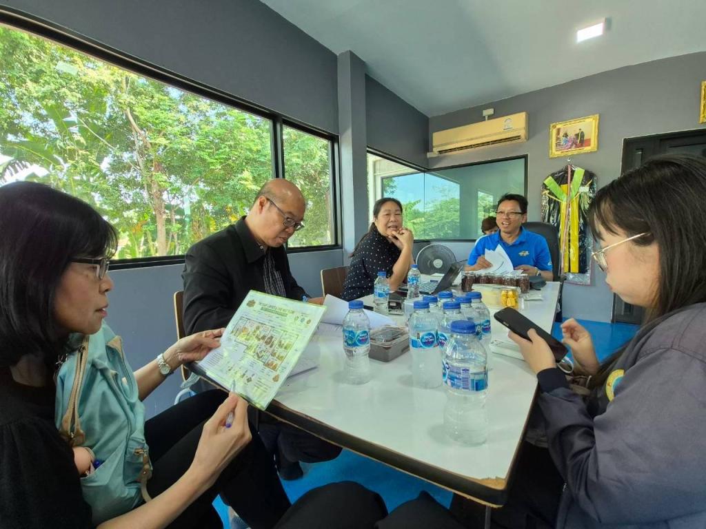 กองพัฒนาเกษตรอุตสาหกรรม ติดตามการตรวจประเมินสังเคราะห์ธุรกิจ ครั้งที่ 1 ณ จังหวัดลพบุรี