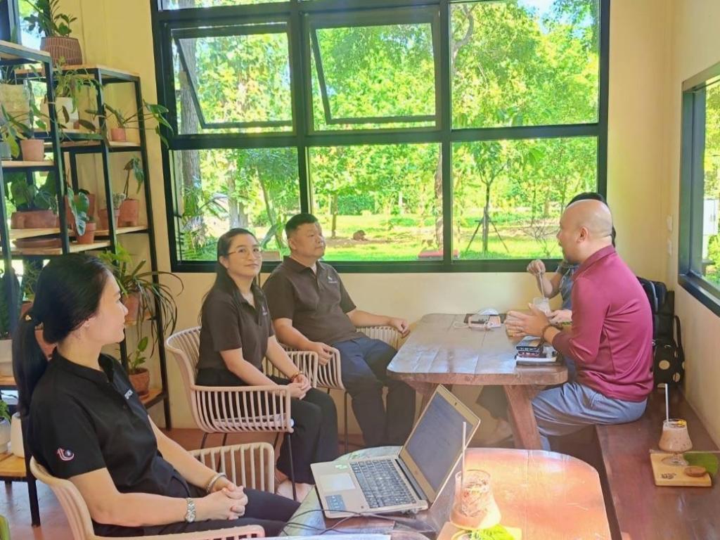 กองพัฒนาเกษตรอุตสาหกรรม ติดตามการตรวจประเมินสังเคราะห์ธุรกิจ ครั้งที่ 1 ณ ฟาร์มสุข (FARMSOOK Living Organic Farm) จังหวัดชัยภูมิ