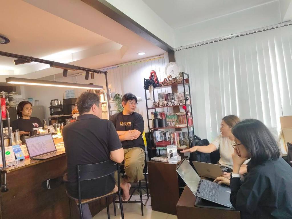 กองพัฒนาเกษตรอุตสาหกรรม ติดตามการตรวจประเมินสังเคราะห์ธุรกิจ ครั้งที่ 1 ณ Choc-a-dii เขตวังทองหลาง กรุงเทพมหานคร