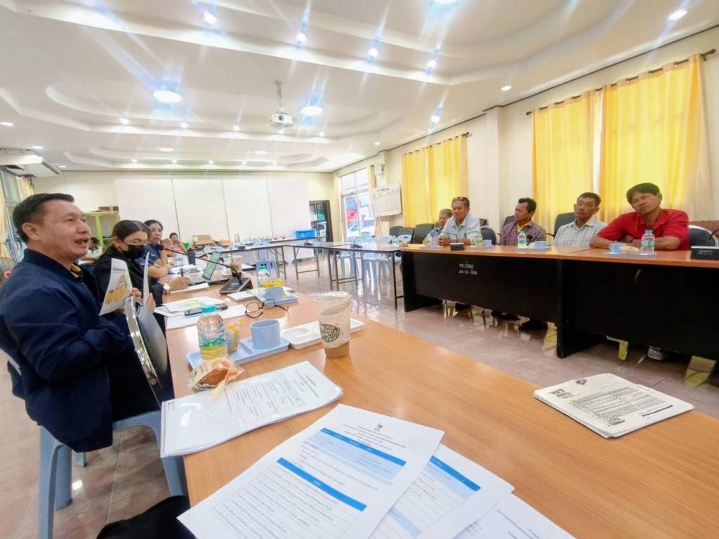 กองพัฒนาเกษตรอุตสาหกรรม ลงพื้นที่จังหวัดพิษณุโลก สำรวจสถานที่จัดฝึกอบรมเชิงปฏิบัติการและรับฟังความต้องการของผู้ประกอบการกลุ่มเป้าหมาย