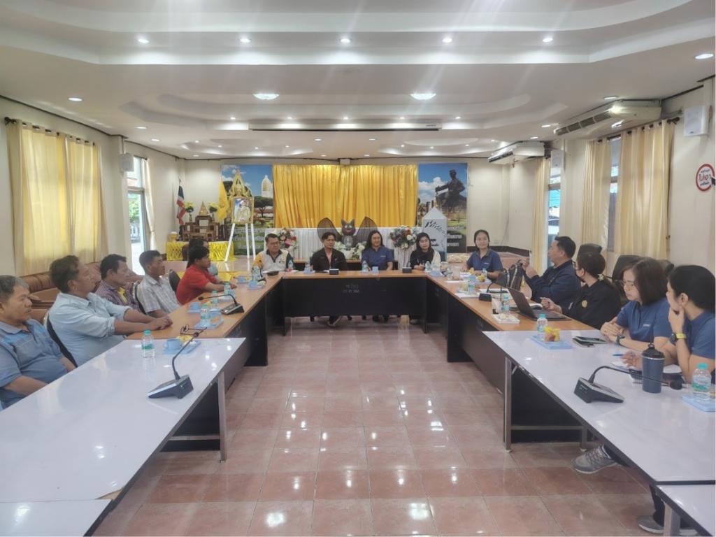 กองพัฒนาเกษตรอุตสาหกรรม ลงพื้นที่จังหวัดพิษณุโลก สำรวจสถานที่จัดฝึกอบรมเชิงปฏิบัติการและรับฟังความต้องการของผู้ประกอบการกลุ่มเป้าหมาย